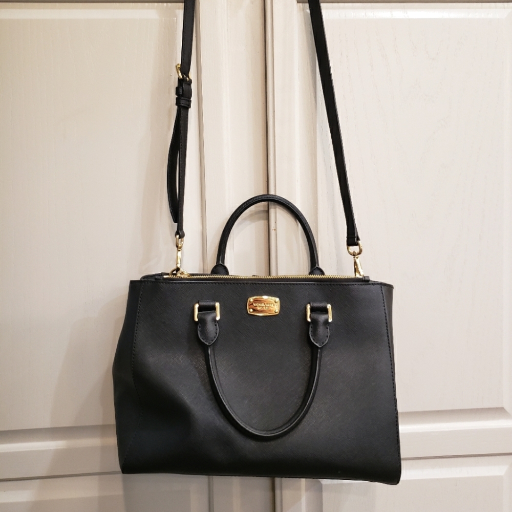 Michael Kors Black Medium Satchel